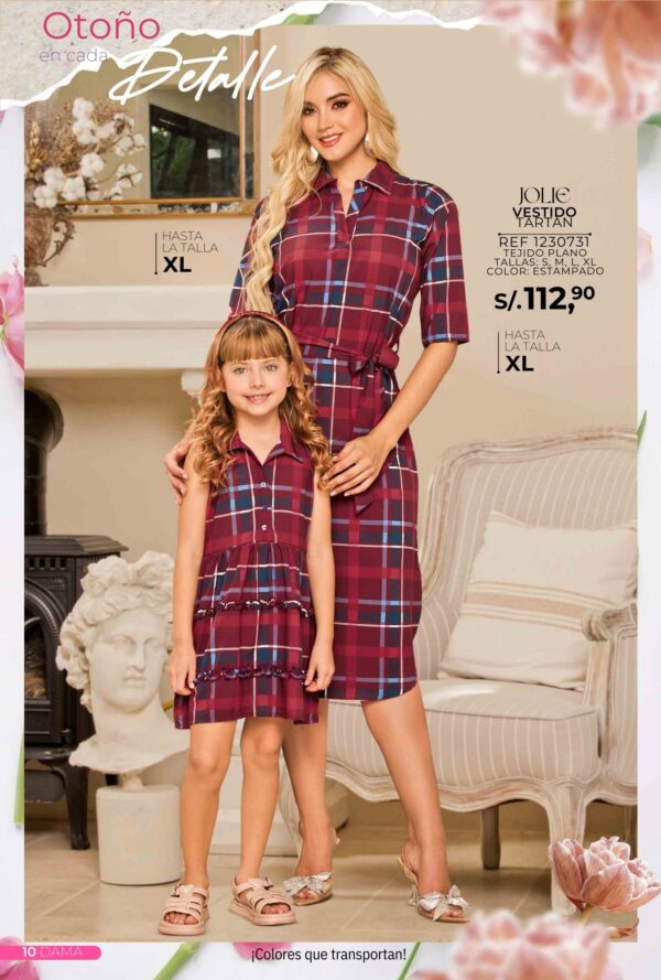 VESTIDO TARTAN - JOLIE