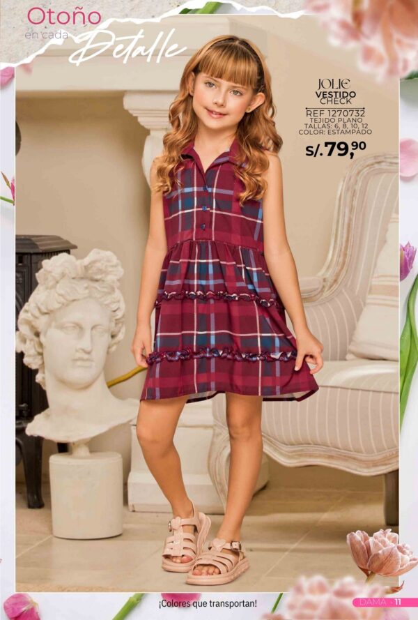 VESTIDO CHECK - JOLIE